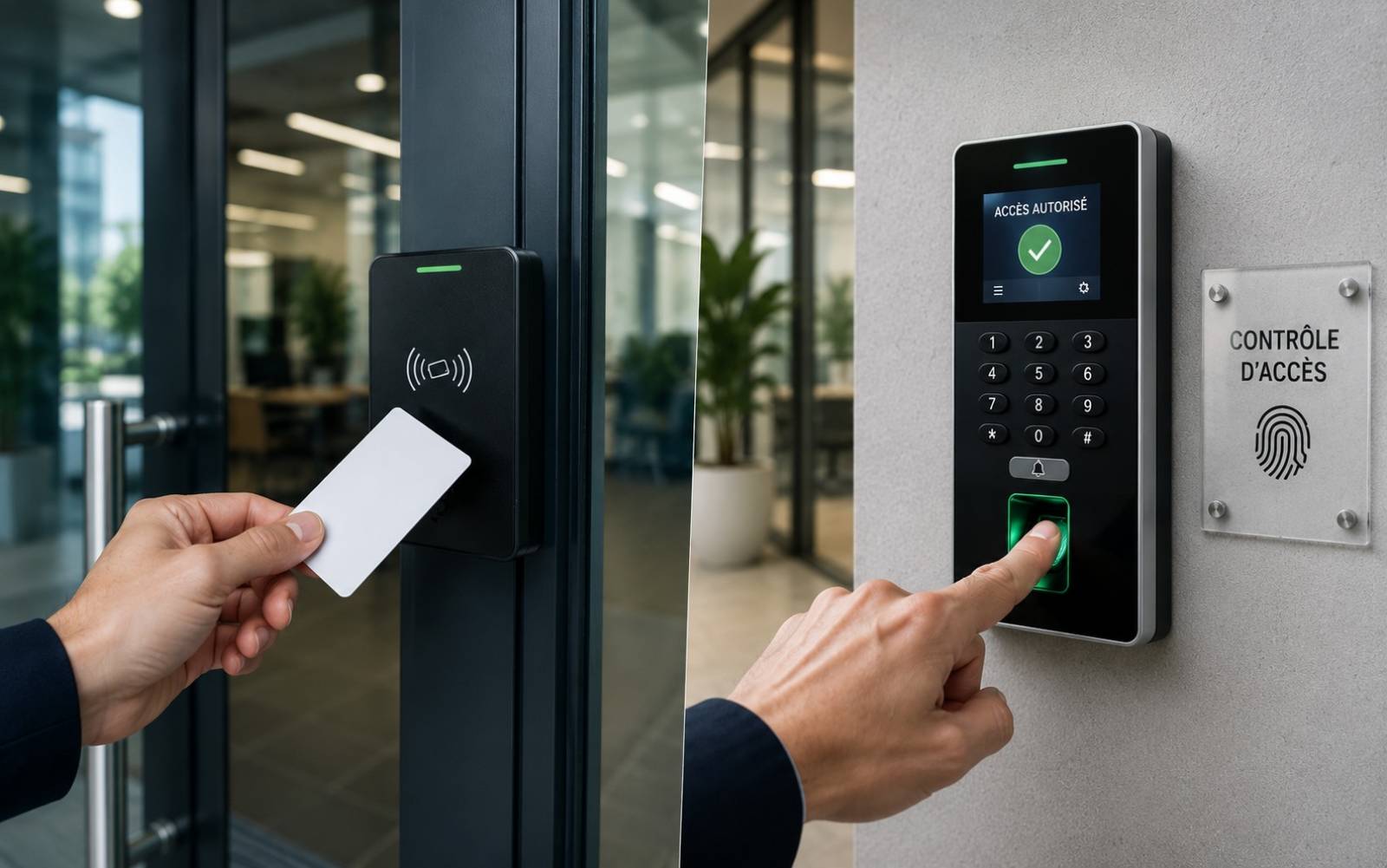 Controlo de Acessos por Cartão & Biometria